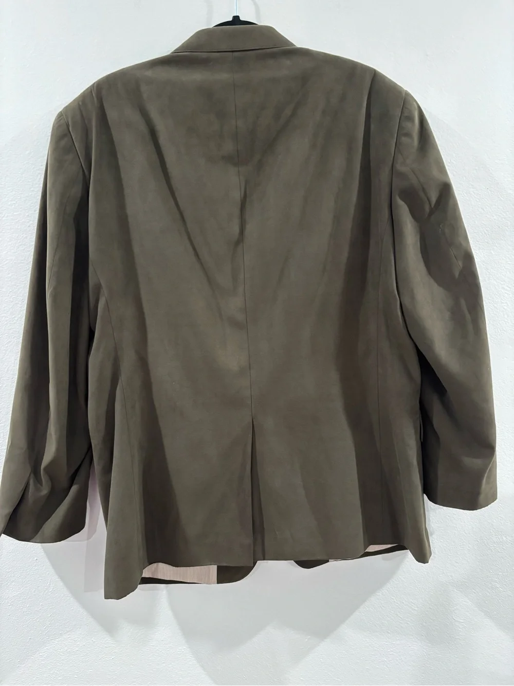 Jos. A. Bank Olive Green Suede Sport Coat